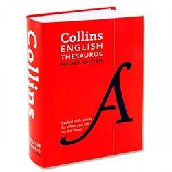 Collins Pocket Thesaurus English Must-Have for Writers on Productcaster.