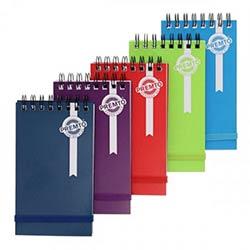 Premto Mini Wiro Notebook With Elastic - Assorted Colours - Portable Notebook on Productcaster.