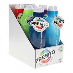 Premto 500ML Stealth Bottle - Assorted Colours - Sports & Outdoor Use on Productcaster.