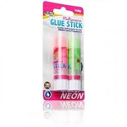 Stik-Ie Card 2X8G Transparent Glue Stick - Red & Green Pack of 2 on Productcaster.