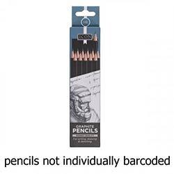 Icon Box 12 Graphite Pencils - Hb High-Quality Graphite Pencils for Detailed Illustrations on Productcaster.