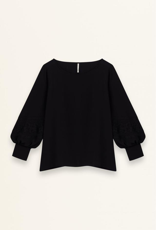 Blouse Discrète noire Indies Taille - 44 Noir on Productcaster.