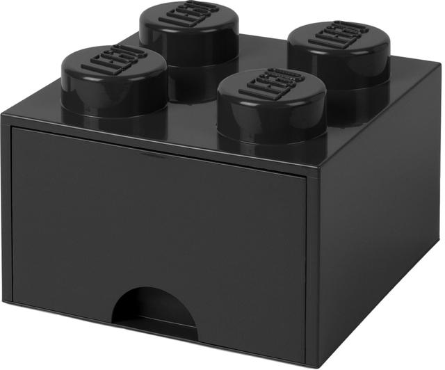 LEGO Aufbewahrungsbox mit Schublade 4, Schwarz on Productcaster.