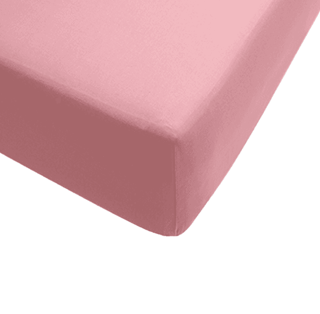 Drap housse 100% coton, Dimensions: 2x80x200cm, Coloris: Mauve on Productcaster.