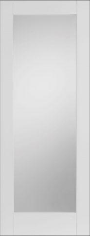 Mendes Internal White Primed Shaker 1 Light Door 78" x 27" x 35mm (1981 x 686 x 35mm) on Productcaster.