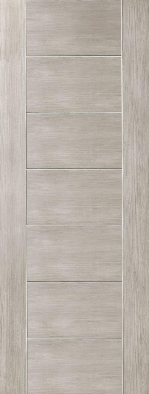 Mode by XL White Grey Laminate Palermo Internal Door 78" x 24" x 35mm (1981 x 610 x 35mm) on Productcaster.