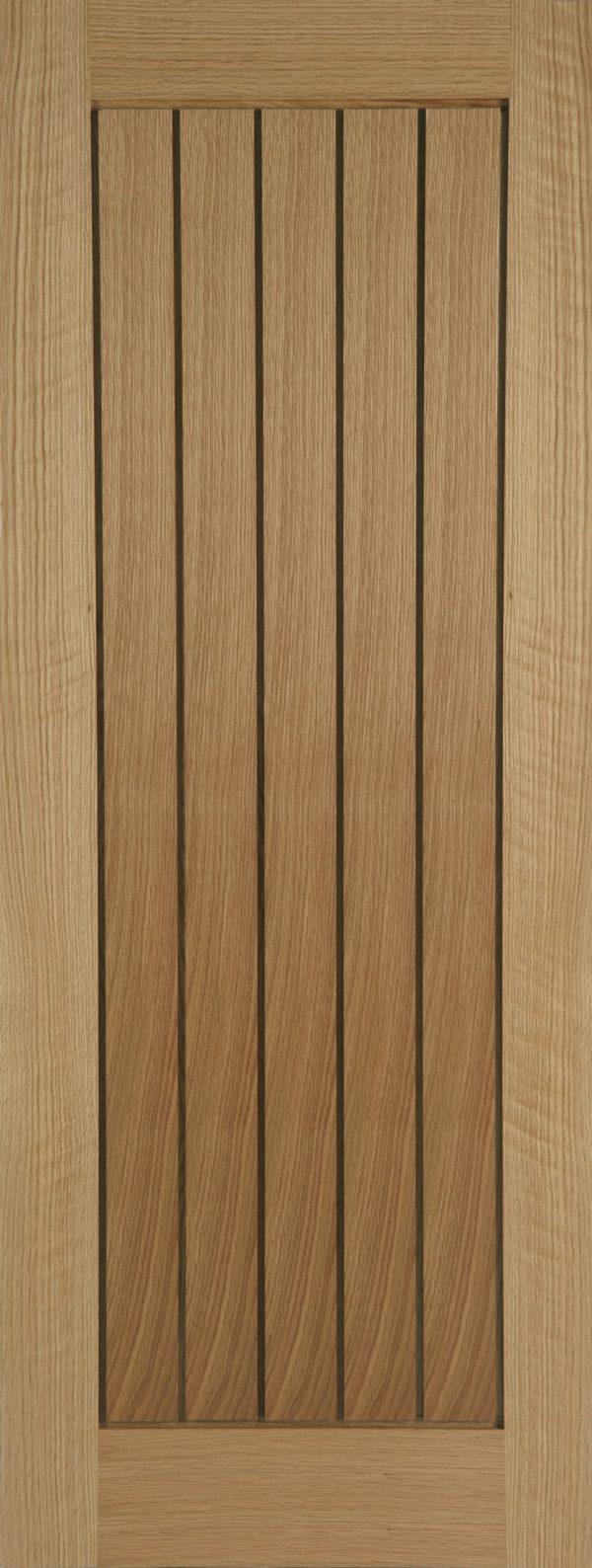 Mendes Internal Pre-Finished Oak Mexicano Door 78" x 24" x 35mm (1981 x 610 x 35mm) on Productcaster.