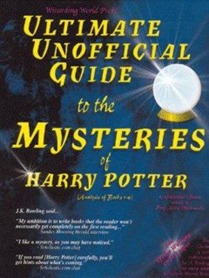 Ultimate unofficial guide to the mysteries of Harry Potter - Galadriel Waters - Paperback - Used on Productcaster.