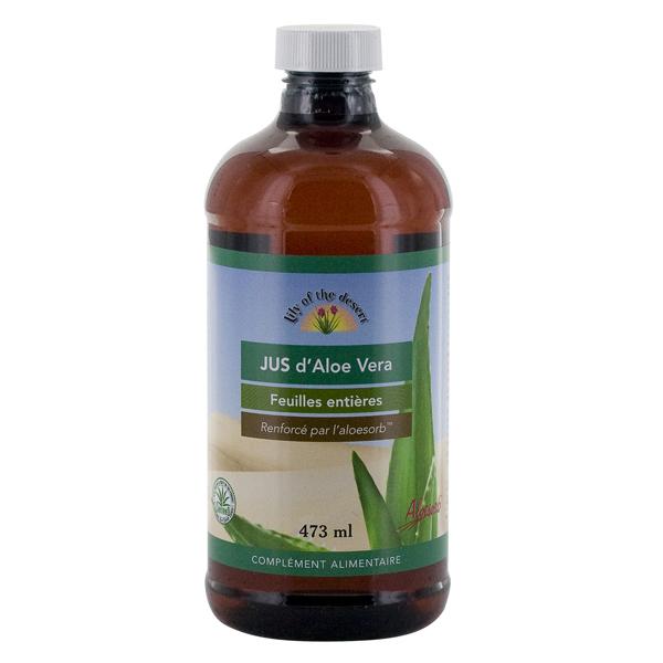 Aloe Vera Jus (473 ml) - Lily of the desert - Digestion & transit on Productcaster.