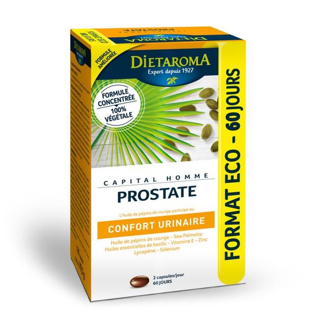 Dietaroma - Capital homme prostate (120 capsules) on Productcaster.