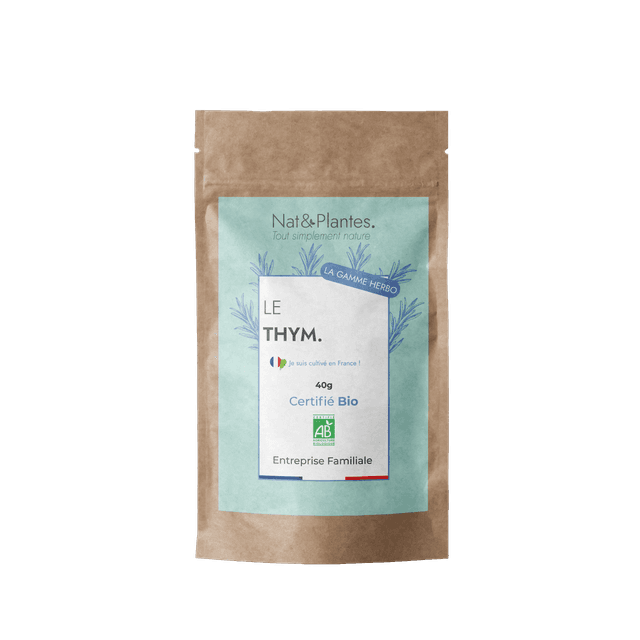 Infusion Le Thym bio Vrac (40 g) - Nat&Plantes - Tisanes & infusions bio on Productcaster.