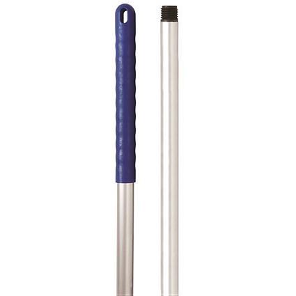 Robert Scott & Sons Abbey Hygiene Screw Fit Mop Handle, Aluminium, 125cm, Blue on Productcaster.