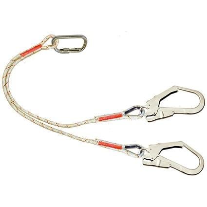 3M Protecta Twin Leg Rope Restraint Lanyard, 1.3m on Productcaster.