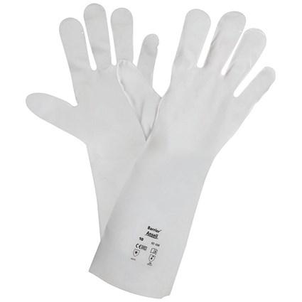 Ansell Barrier 02-100 Gloves, White, Small on Productcaster.