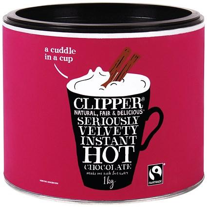 Clipper Instant Hot Chocolate, 1kg on Productcaster.