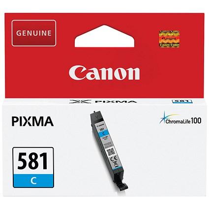 Canon CLI-581 Cyan Inkjet Cartridge on Productcaster.