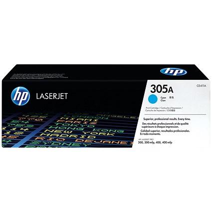 HP 305A Cyan Laser Toner Cartridge on Productcaster.