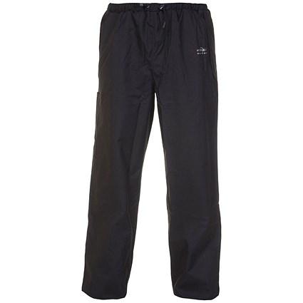 Hydrowear Neede Simply No Sweat Waterproof Premium Trousers, Black, Large on Productcaster.