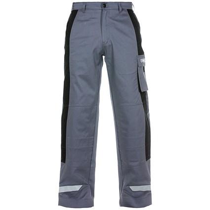 Hydrowear Malton Multi Venture Flame Retardant Anti-Static Trousers, Grey & Black, 46 on Productcaster.