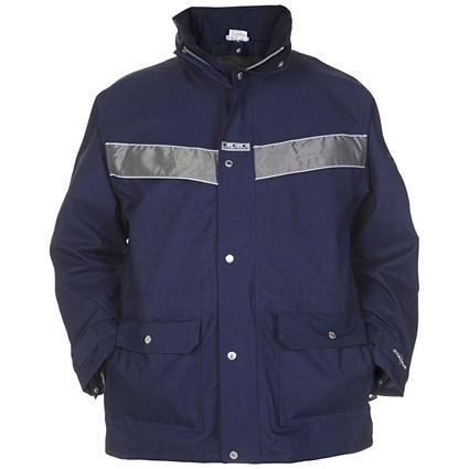 Hydrowear Kiel Simply No Sweat Waterproof Parka, Navy Blue, 2XL on Productcaster.