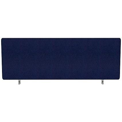 Impulse Plus Desk Screen, 1200x450mm, Royal Blue on Productcaster.