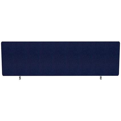 Impulse Plus Desk Screen, 1200x400mm, Royal Blue on Productcaster.