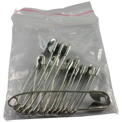 Wallace Cameron First-Aid Safety Pins, Assorted Sizes, Pack of 36 on Productcaster.