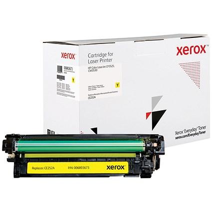 Xerox Everyday Replacement For CE252A Laser Toner Yellow on Productcaster.