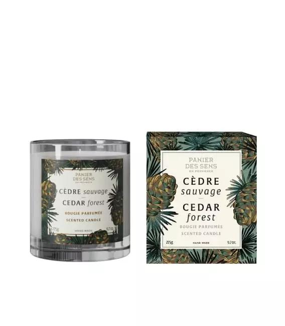 Panier Des Sens - SCENTED CANDLE Wild Cedar - Size : 275 g on Productcaster.