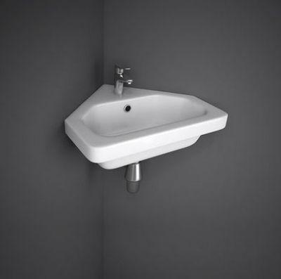 RAK Resort Corner Cloakroom Wash Basin - RST45CNRB1 on Productcaster.