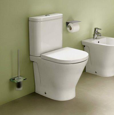 Roca The Gap Closed Back Rimless Close Coupled Toilet Pack -... on Productcaster.