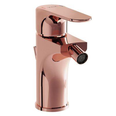 VitrA Root Round Bidet Mixer with Pop-up in Copper - A427242... on Productcaster.