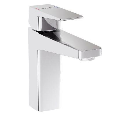 VitrA Root Square Large Basin Mixer in Chrome - A42731 on Productcaster.