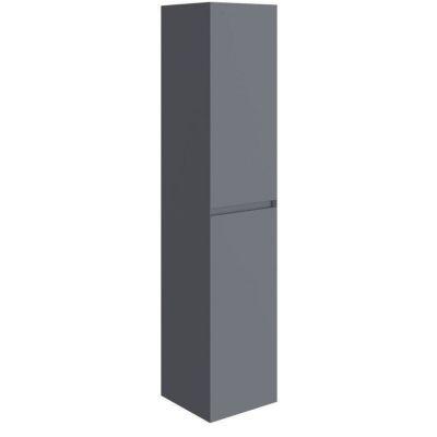 Tissino Mozzano Tall Bathroom Cupboard in Matt Grey - TMZ-20... on Productcaster.