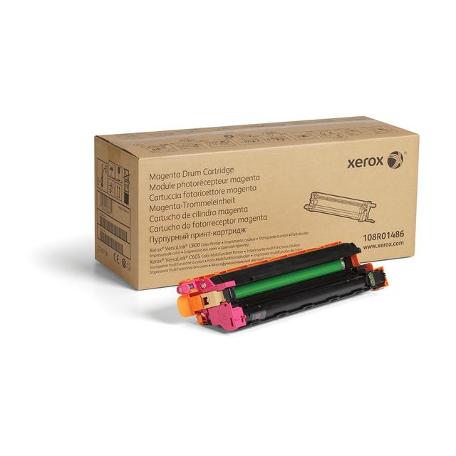 Genuine Xerox VersaLink C605 108R01486 Magenta Drum Cartridge (40,000 Pages) on Productcaster.