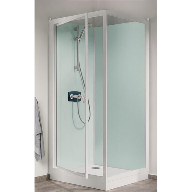 Cabine de douche KINEPRIME GLASS faible hauteur - Pivotante - 120x90 cm - Mécanique on Productcaster.