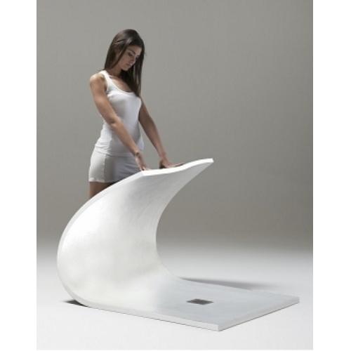 Receveur de douche souple SOFT Blanc 90x206 cm on Productcaster.