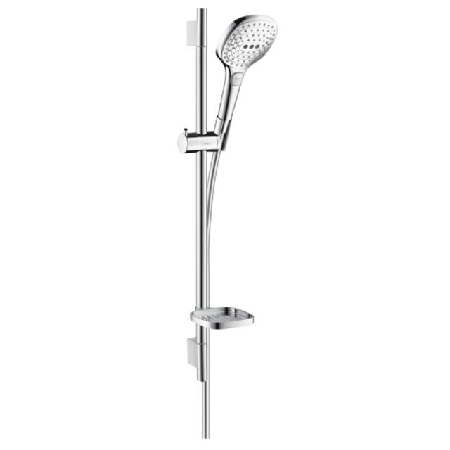 hansgrohe Raindance Select E120 EcoSmart Unica’S Chrome Shower Set 0.65m on Productcaster.