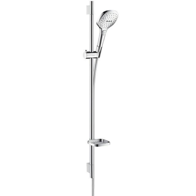 hansgrohe Raindance Select E120 EcoSmart Unica’S Chrome Shower Set 0.9m on Productcaster.