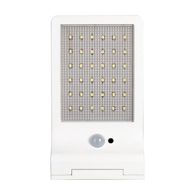 Ledvance Door LED Outdoor Light 3W 4000K White | Solar Powered | Motion with Daylight Sensor on Productcaster.