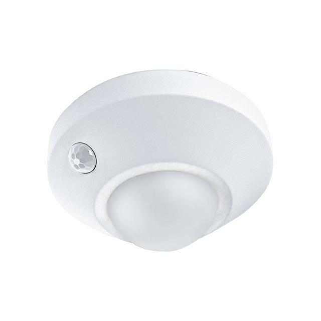 Ledvance Nightlux LED Ceiling Light 1.7W 4000K White | Battery Powered | Motion with Daylight Sensor on Productcaster.