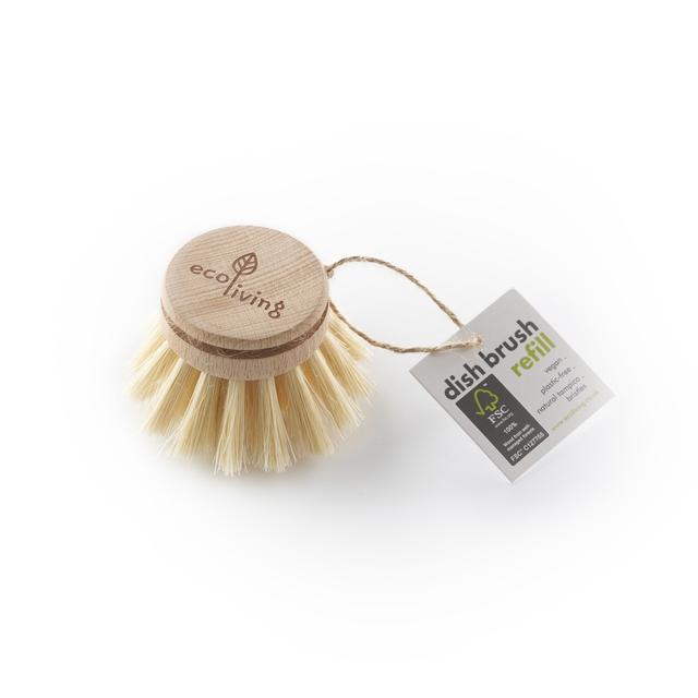 ecoLiving Replacement Wooden Dish Brush Head on Productcaster.