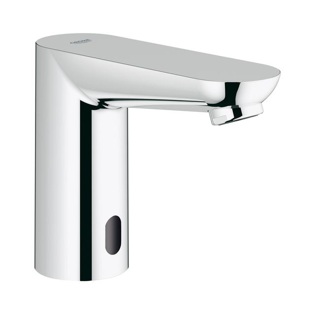 Grohe Euroeco Cosmopolitan E 5.7 lpm Mains Powered Bathroom Sensor Mixing Tap Temperature Pre-adjustment Control | Chrome on Productcaster.