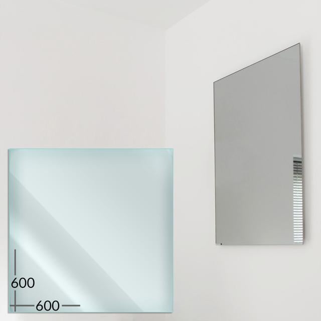 Herschel Inspire 600x600mm 420W Mirror Far Infrared Panel Heater on Productcaster.