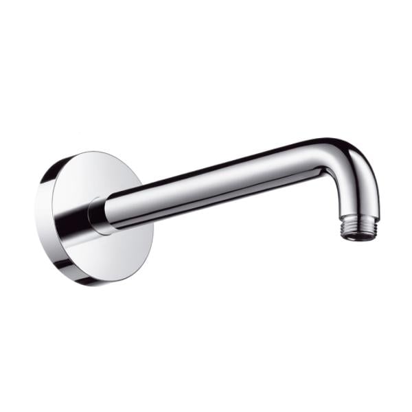 hansgrohe 241mm Chrome Shower Arm on Productcaster.