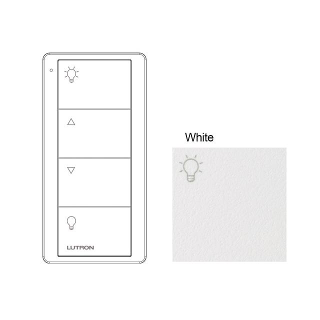 Lutron Pico Wireless White Remote Control | 4 Button Scene Control on Productcaster.