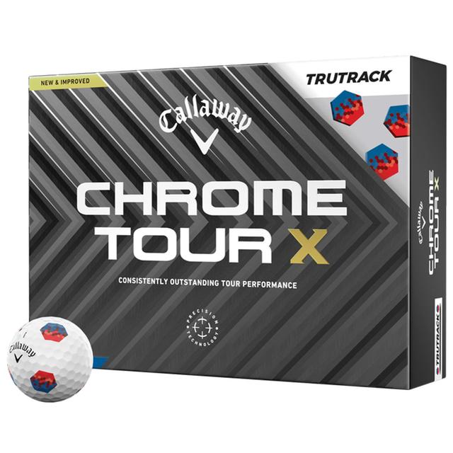 Callaway Chrome Tour X Trutrack Golf Balls by Scottsdale Golf on Productcaster.