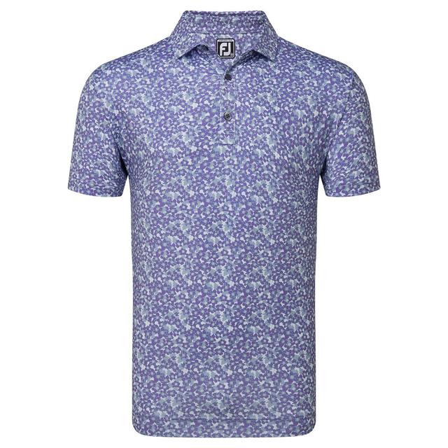 FootJoy Primrose Print Lisle Golf Polo Shirt on Productcaster.