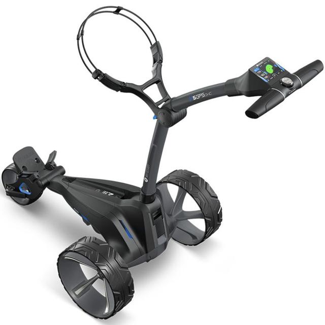 Motocaddy M5 GPS DHC Electric Golf Trolley on Productcaster.