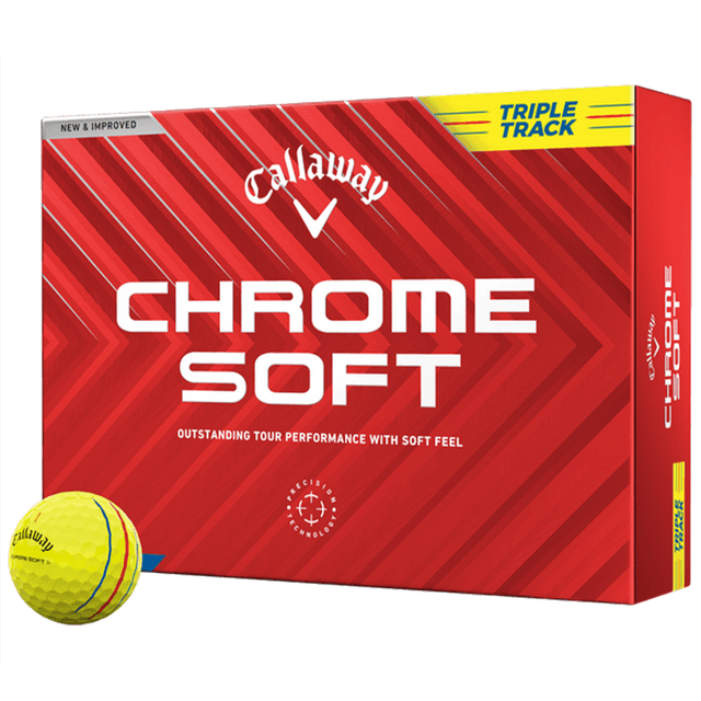 Callaway Chrome Soft 360 Triple Track Golf Balls by Scottsdale Golf on Productcaster.